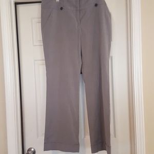 Dress pants with cuff